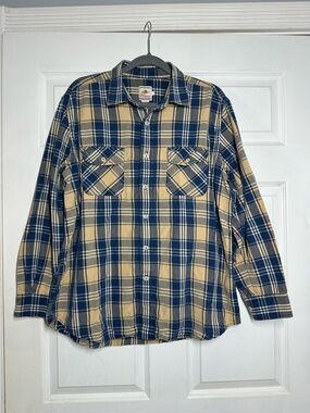 Surf Pendleton Shirt Cotton Plaid Pocket